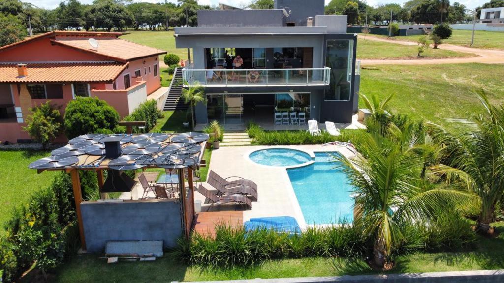 Вилла Minha Casa Na Represa Riviera Santa Cristina II Itai  Экстерьер фото